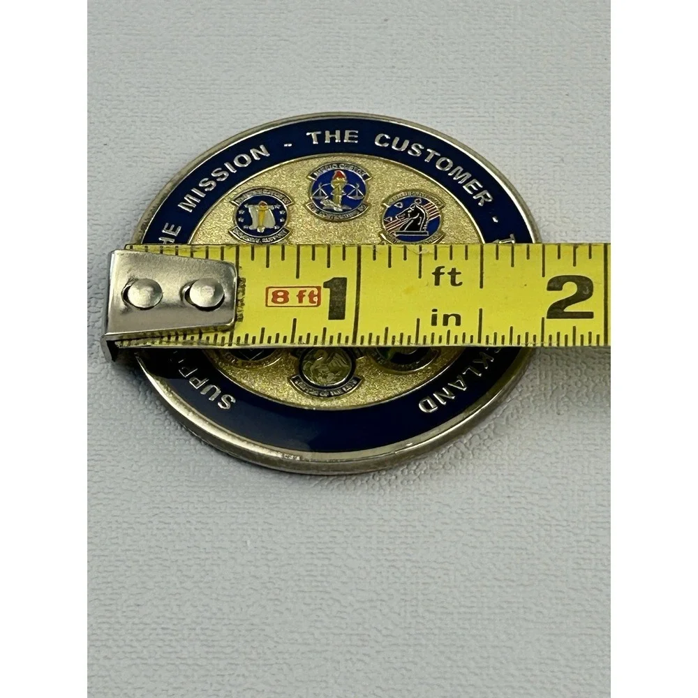 37th Mission Support Group Challenge Coin Presented By The Commander USAF